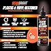 BEAM BRIGHT Plastic Restorer for Cars & Faded Household Items– Deep Shine for Faded Rubber, Vinyl, & Trim. Enhances Color, UV Resistant, Car Exterior & Interior, Bumpers & Trim Back to Black – 8 Oz
