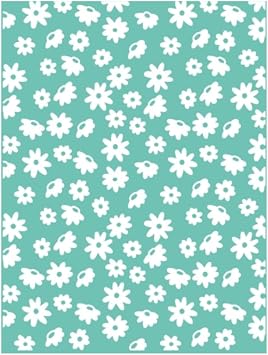 Craftelier - Daisy Flowers Embossing Folder | Daisy Relief for Scrapbooking and Crafts | Compatible with Sizzix Big Shot, Big Shot Plus, Revolution | 15 x 20 cm