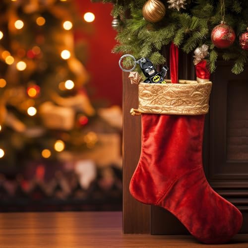 LEGO DC Super Heroes Large 3 Inch Tall Figure Keychain Light - Batman (KE26H)2