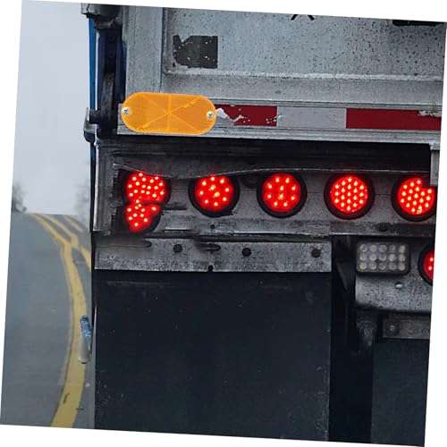 Reflectores ovalados para carros y trailers pack 10 miniatura 5