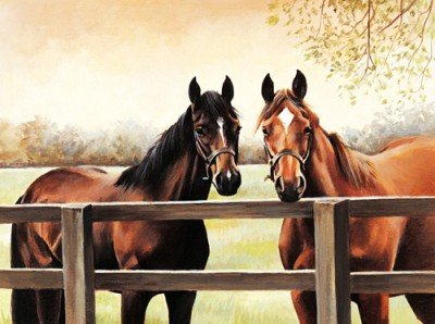 Caroline Cook Early Good Champions - Equestrian / Horse Illustration      Misc.