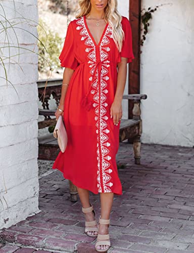 Review de Vestido rojo para comprar hoy. 14 Imagen adicional