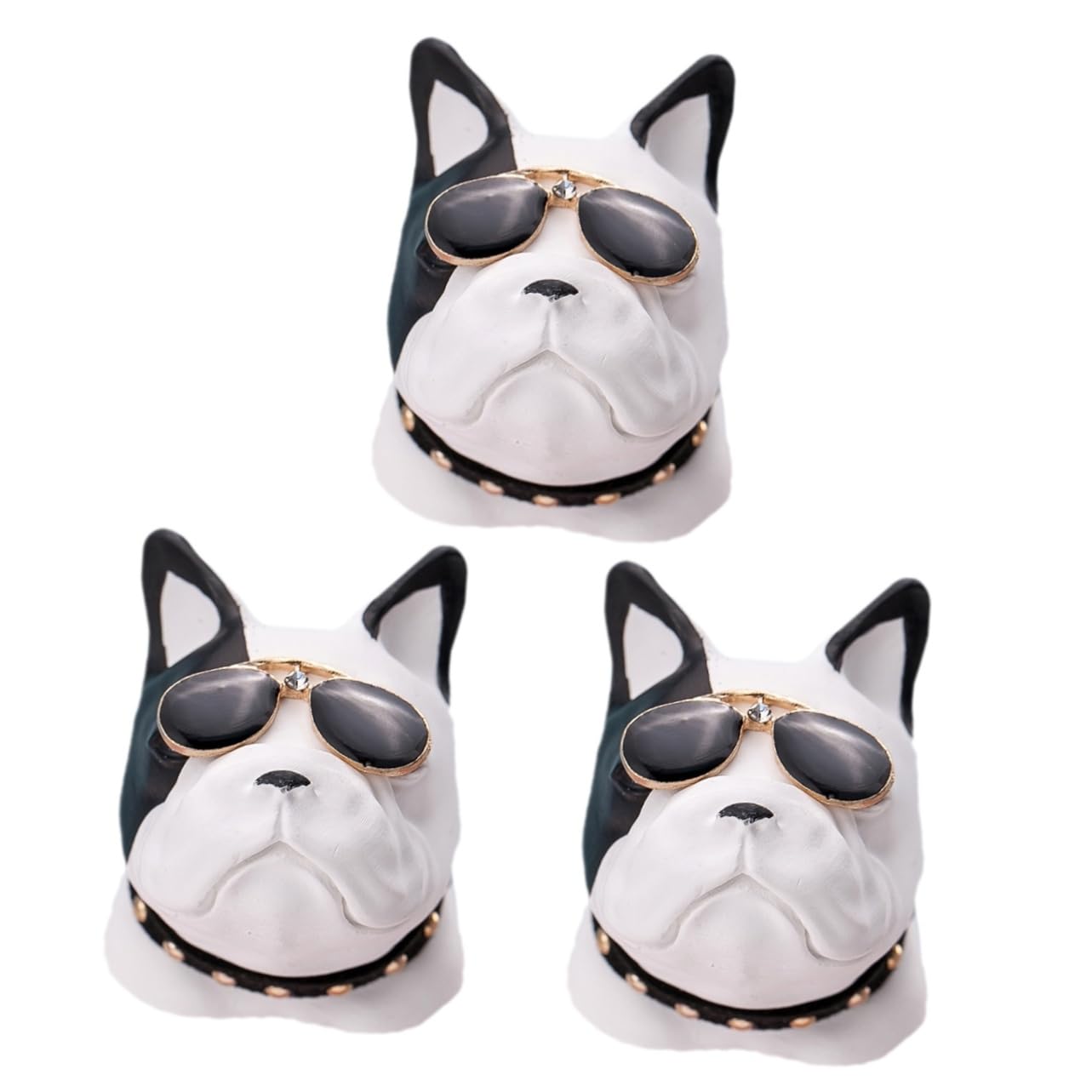GLEAVI 3pezzi Car Air Freshener Clip Pitbull Profumatore Per Auto Decorazione Per Venti Diffusore Aroma Per Rinfrescare Auto Facile Da Installare e Rilassante Per Viaggi e Guida