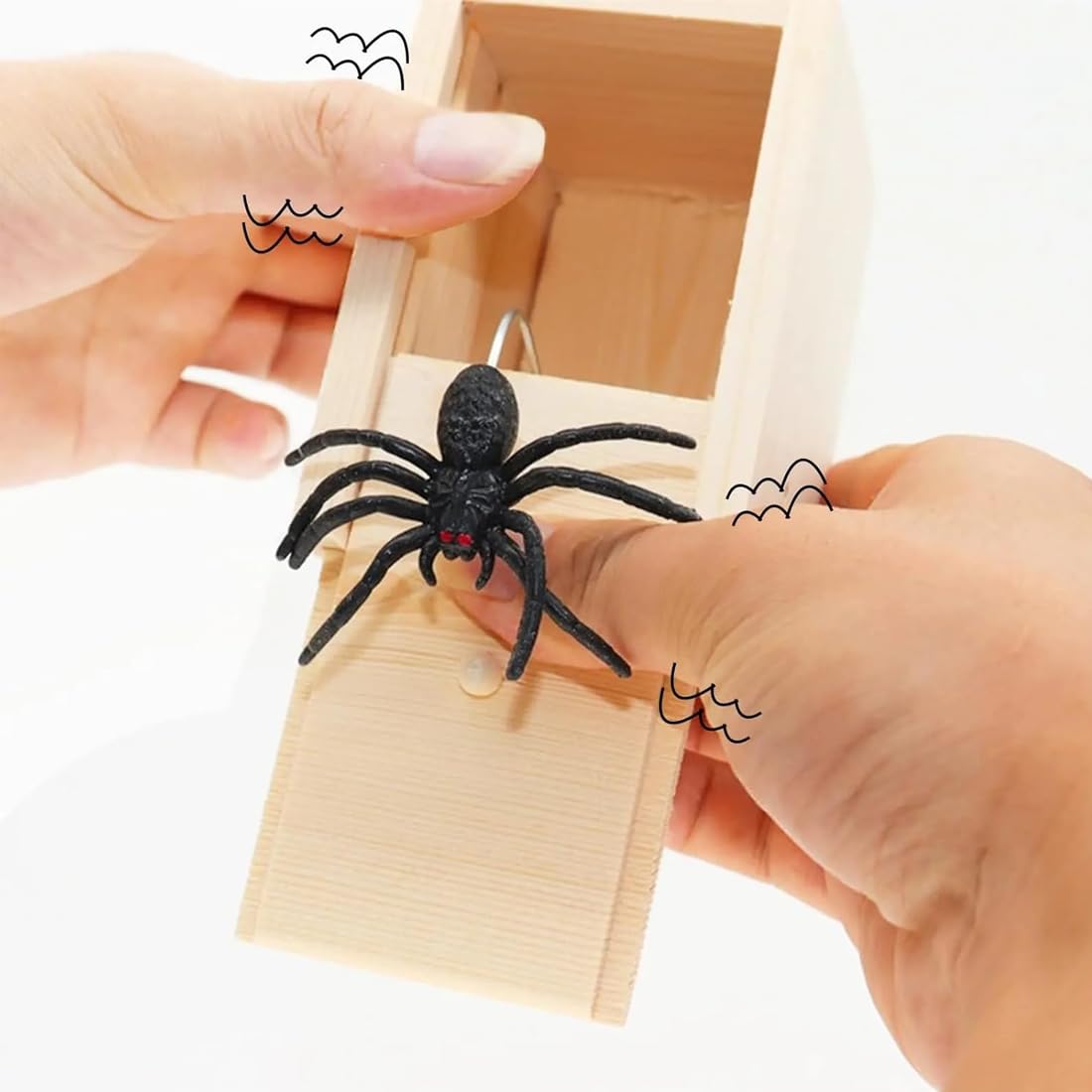 Scatola Scherzo Ragno, 2 Pezzi Spider Box Prank, 1 Pezzi Primavera