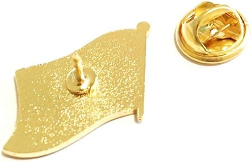 Miniatura 2 de Insignia de solapa de una bandera Pin de solapa de sombrero de país patriótico internacional que agita el mundo