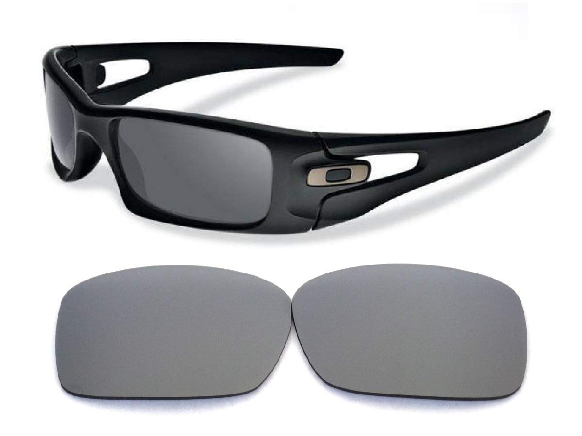 Galaxy Replacement Lenses For Oakley Crankcase Sunglasses Titanium Polarized 100% UVAB