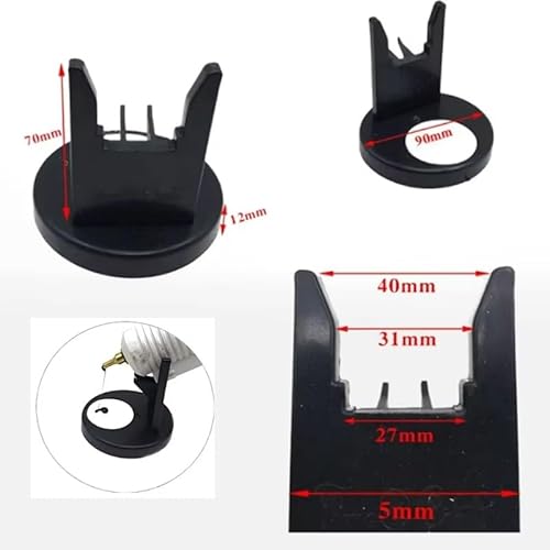 RecDec 2 unidades de suporte de pistola de cola quente para evitar derramamento de pistola de cola,