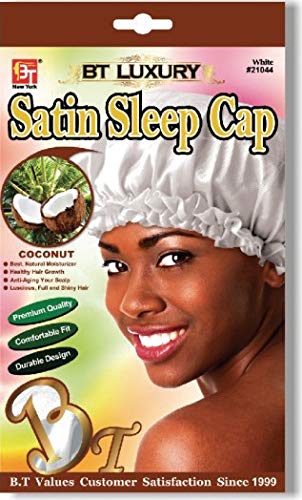 Beauty Town Luxury Selection Coconut Satin Sleep Cap