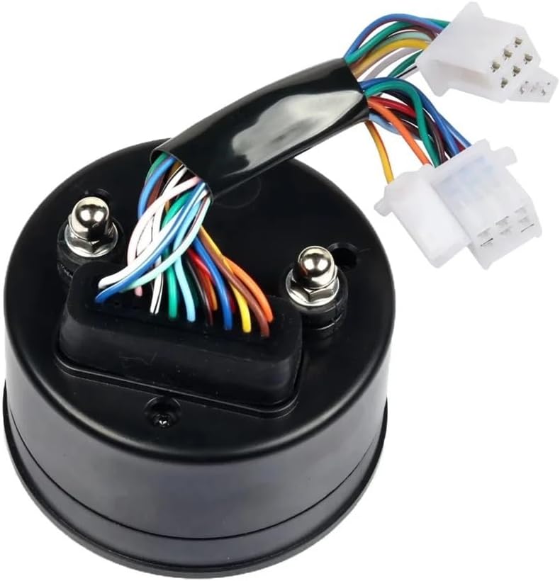 Motorbike Tacho Meter Instrument Universal Digital Motorcycle Gauge Panel 12000RMP Speedometer 199MPH KM/H ODO Tachometer Motorbike Dash Odometer Speedometer