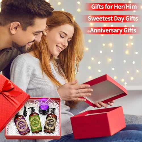 Image of Massage Oil for Massage Therapy,3 Pack Cellulite Massage Oil,Sore Muscle Arnica Oil & Lavender Massage Body Oil with Massage Ball & Thumb Saver Tool,Mens Gifts,Birthday Gifts for Women and Men