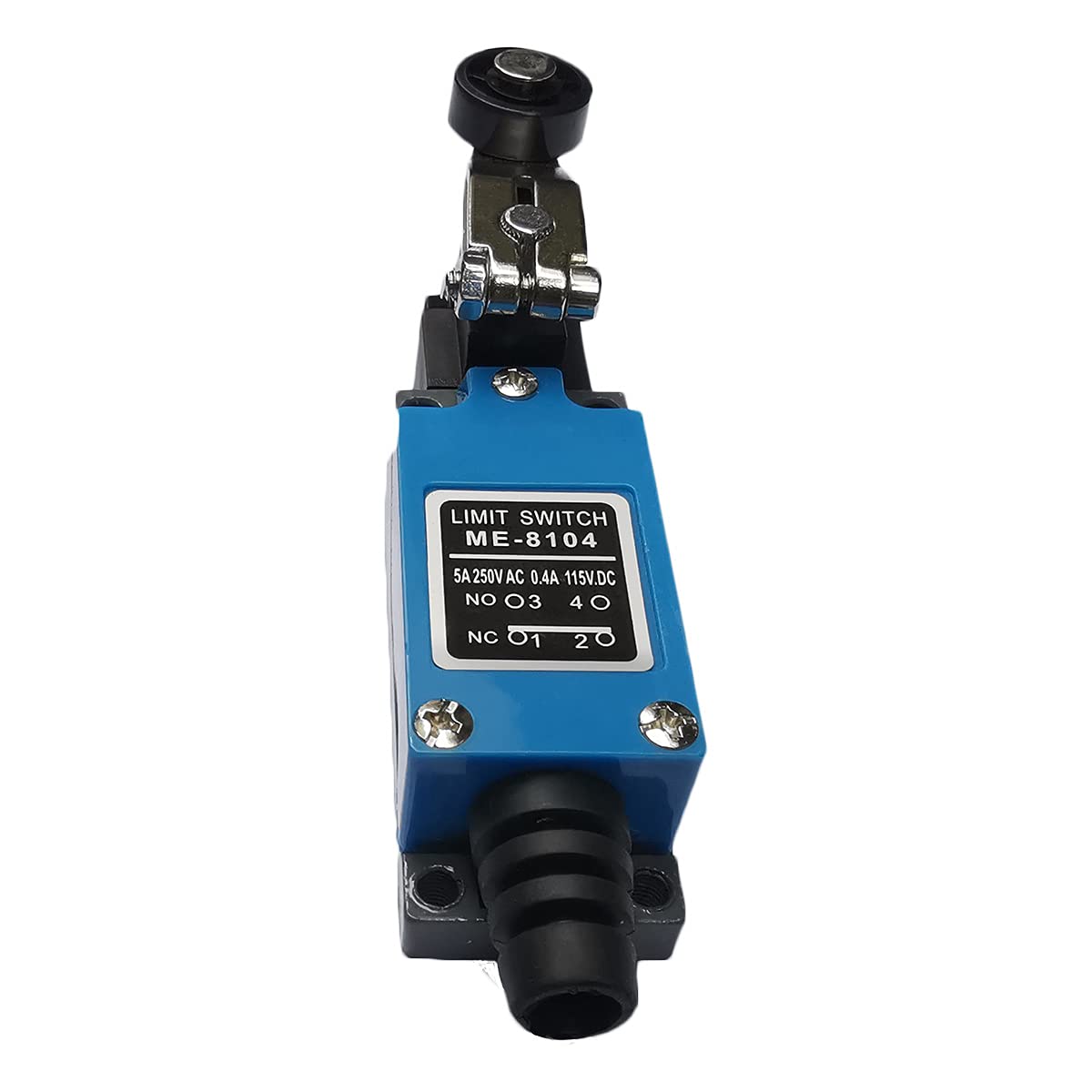 2PCS ME-8104 Momentary Limit Switch Travel Switch,Yusheng Adjustable Roller Lever Arm arduino Limit Switch NC-NO CNC Mill Laser Plasma Router (2PCS, ME-8104 Adjustable Lever Arm)