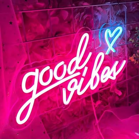 Uennm Néon LED Good Vibes Cover