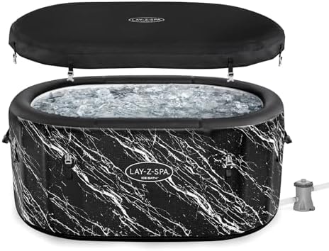 Lay-Z-Spa Glacial Dip Ice Bath - FortiFiber Cold Plunge Tub with ...