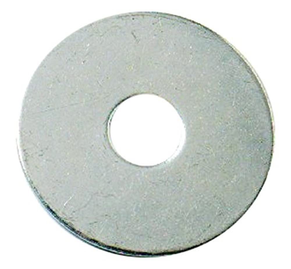 Merriway BH06103 (25 Pcs) Penny Repair Mudguard Fender Washer 19mm Diameter x 5mm Hole - Pack of 25 Pieces