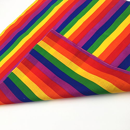 Image of Vamqor 100% Cotton 10 Pack Fine Bandanas