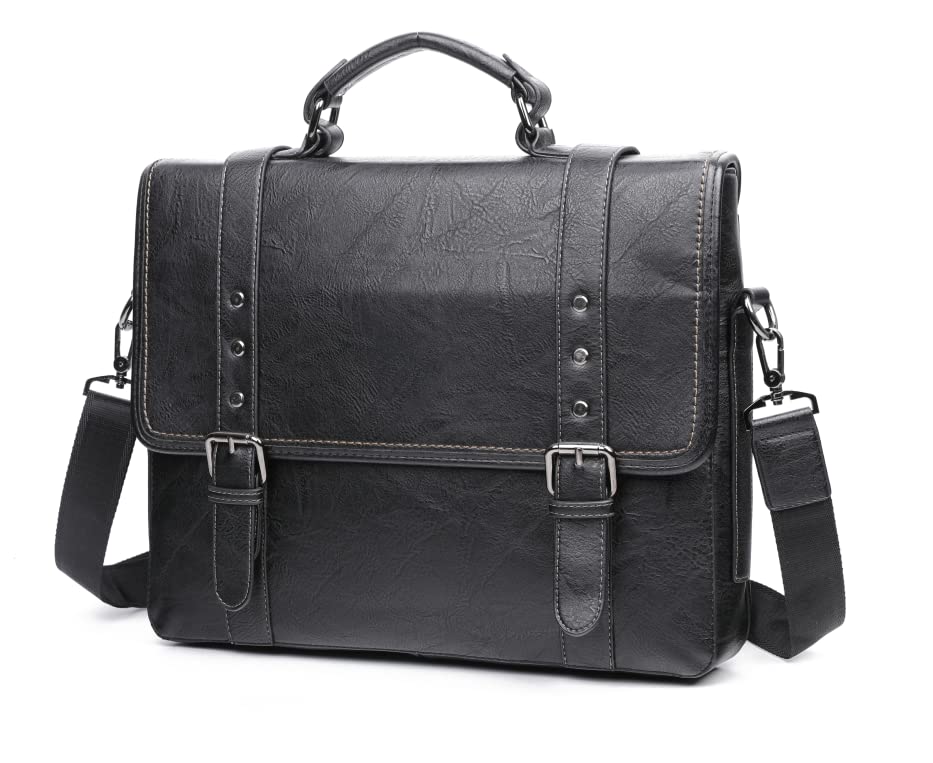 Ulgoo Canvas Messenger Bag Single Shoulder Backpack Durable Strap Travel  Rucksack