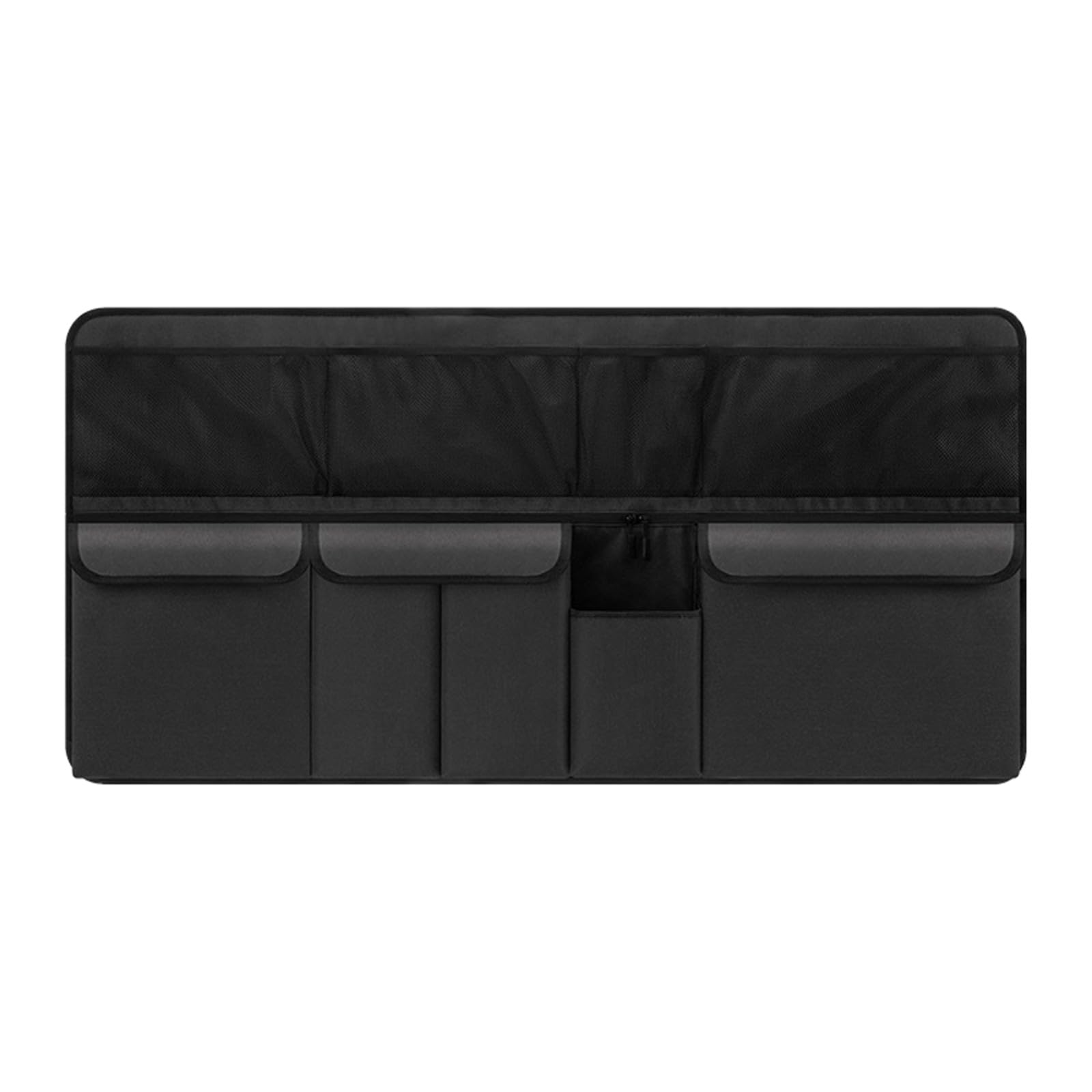 Genérico Organizador de Maletero para Fia-t 500,Multifuncional, Impermeable, de Tela Oxford, Con 9 Bolsillos, Correas Ajustables, Artículos Esenciales de Viaje