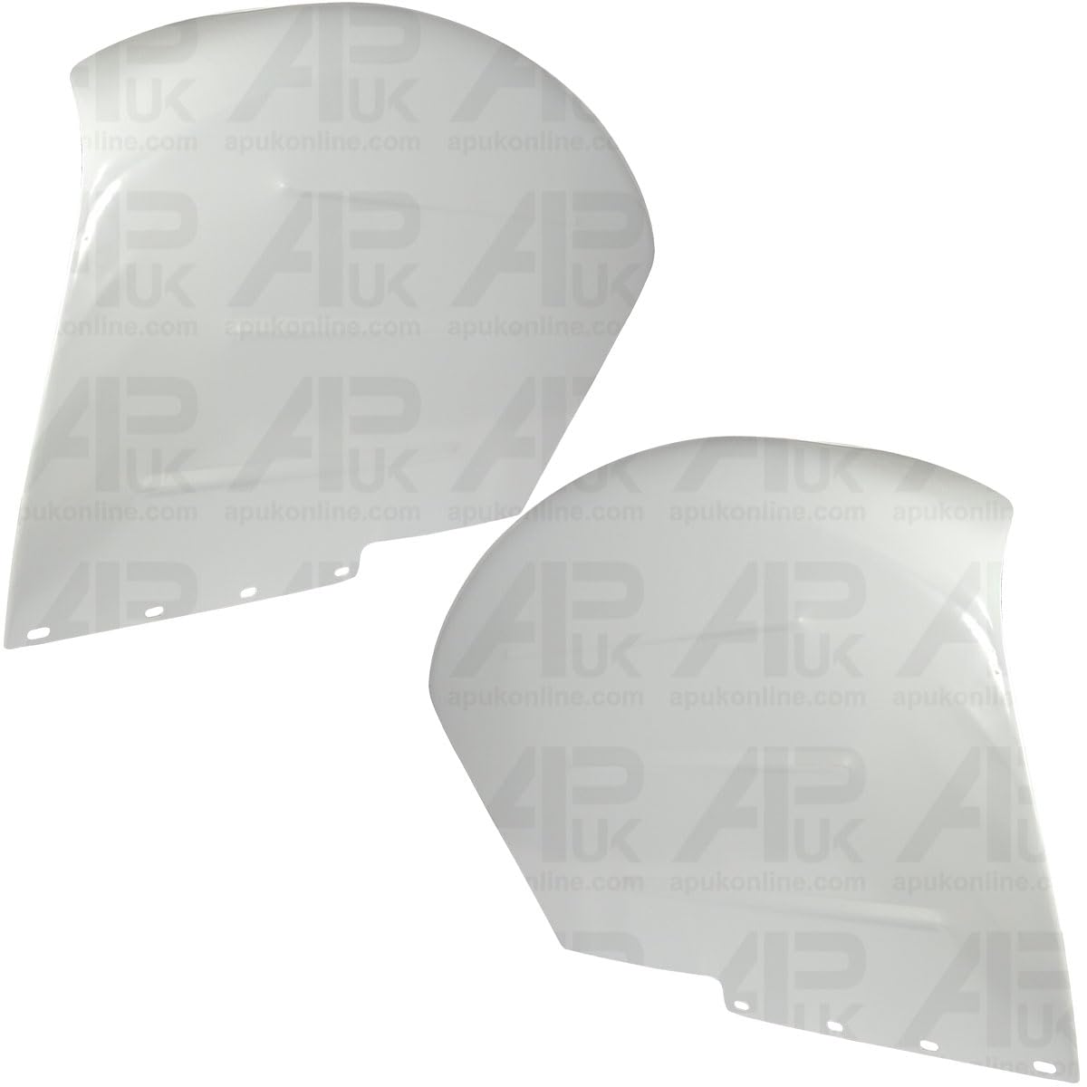 APUK Pair Mudguard Fender Panel Kit Wing Set Replacement for Fordson ...