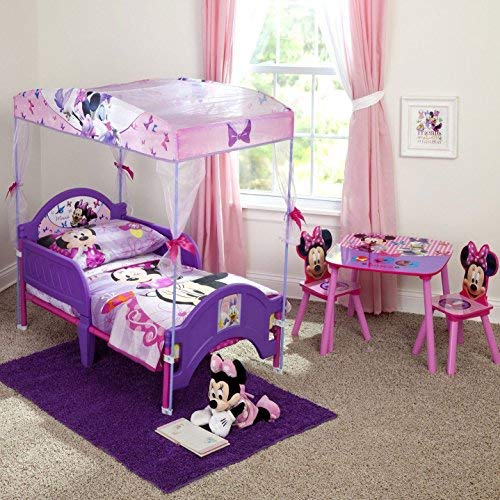 Delta Children Kids Table And Chair Set (2 Chairs Included) - Ideal For Arts & Crafts, Snack Time, Homeschooling, Homework & More, Disney Minnie Mouse #TOP3