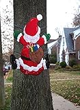 Santa Splat Tree Wrap