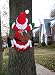 Santa Splat Tree Wrap