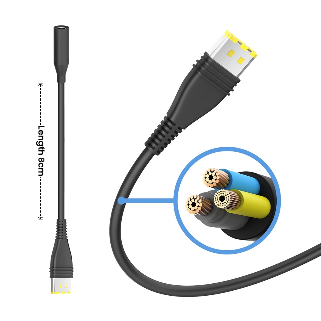 (カバン付き備品1式)　Resmed加湿器、ホース、充電コード Amazon.co.jp: KFD 2本パック 24V DCケーブル Resmed Airsense 10から