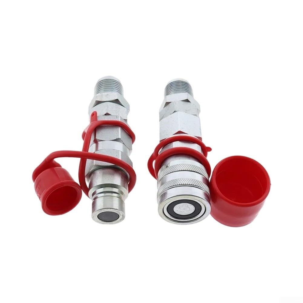 Hydraulique pour raccord rapide Tête plate ISO 16028 Acier au carbone