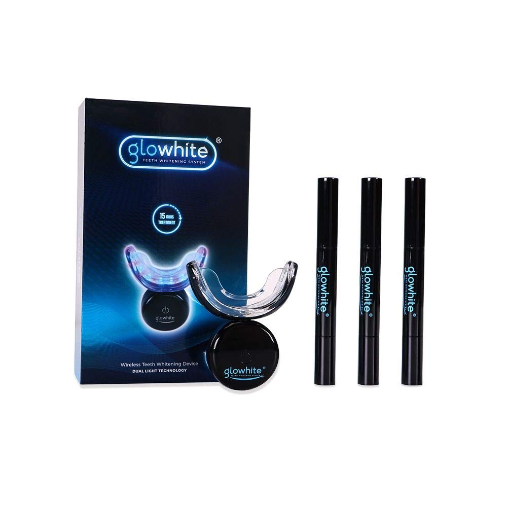 Glowhite Deluxe Dual Light Teeth Whitening KIT