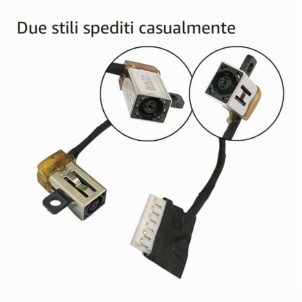 Gintai Cavo di Alimentazione DC per Dell Latitude 5593 5594 Inspiron 3405 3501 3505 15 Vostro 3501 3500