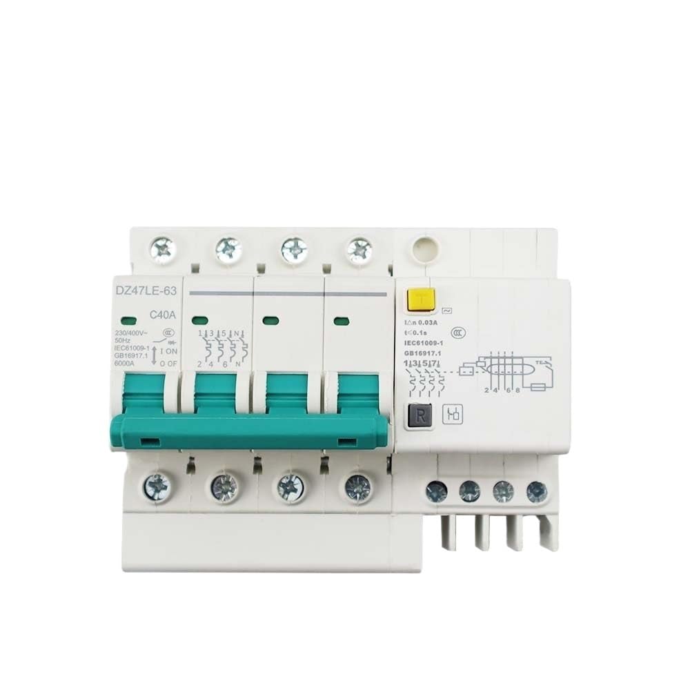 Interruttore Magnetotermico Interruttore automatico di corrente principale 1P 2P 3P +N 4P AC400V MCB(3P N,125A)