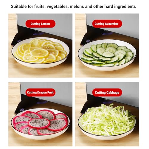 Diydeg Cortadora Eléctrica de Verduras Acero Inoxidable miniatura 2