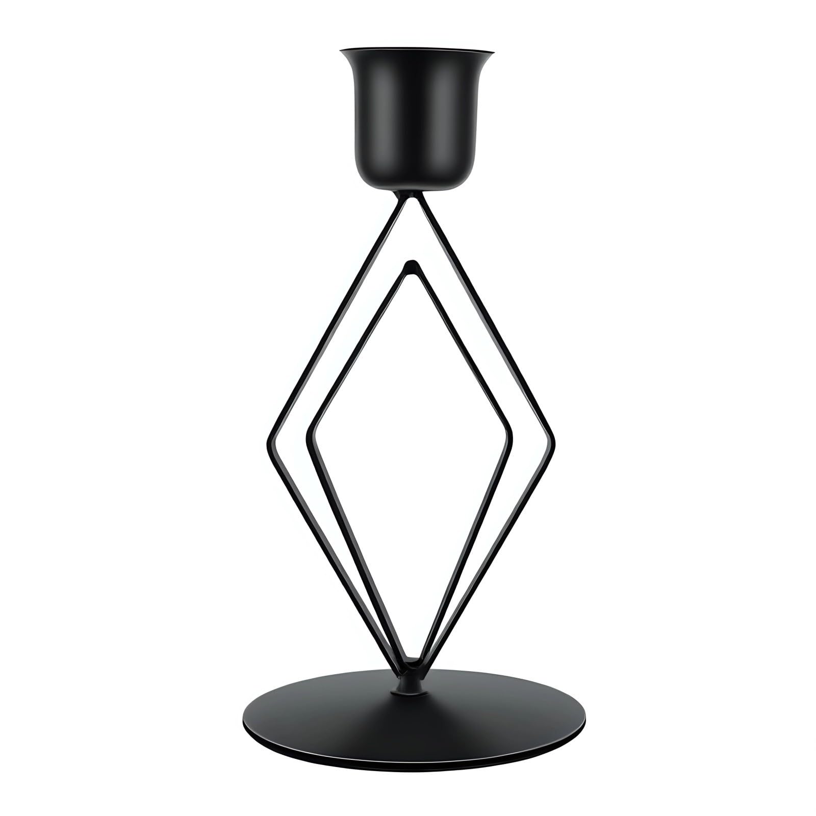 Jazuaiao Iron Taper Holders Retro Candlestick Holders Decorative Metal Stick Home Decors for Table Centerpieces Home Decors Centerpieces for Table