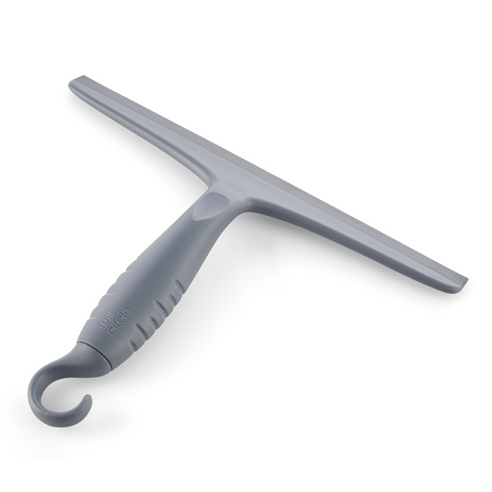 Eco-Friendly Window Shower Squeegee Recycled Plastic Handle Rubber Blade for Glass Tile Mirror Cleaning