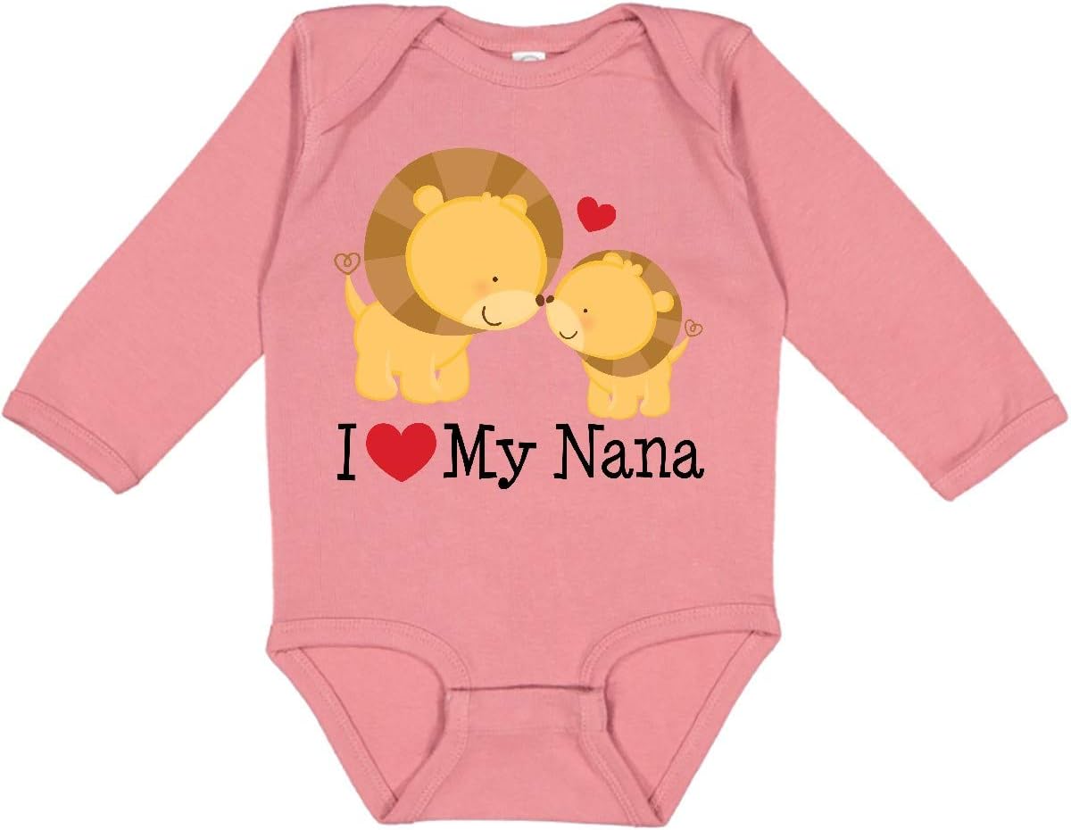 inktastic I Love My Nana Long Sleeve Creeper