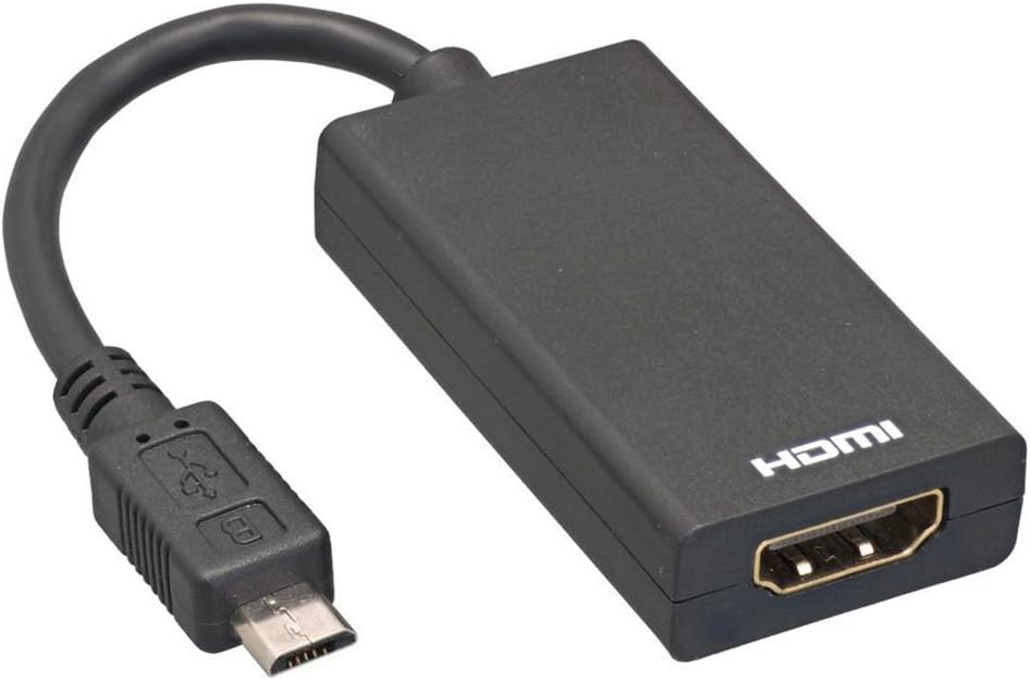 SNOWINSPRING Micro-USB To HDMI Adapter For TV Monitor 1080P HD Audio Cable And HDMI Video Converter For Samsung HUAWEI HTC MHL device