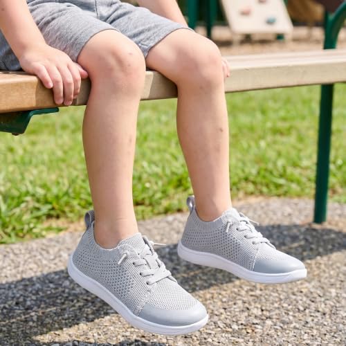 Image of WateLves Toddler Little Kids Wide Barefoot Shoes Boys Girls Minimalist Sneakers Lightweight Breathable Walking Shoes | Naturally Splay | Flexible Fit
