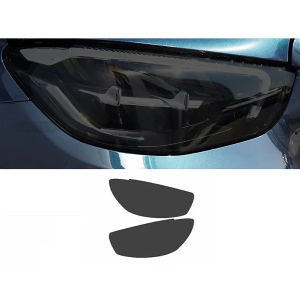 Film Protecteur de Phare anti-rayures pour Benz Classe E 2020-2021 | Lot de 2 TPU Black