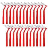 25 Stück Zahnzwischenraumbürsten, 1.2 mm Interdentalbürsten Rot, Für Zahnspangen Reinigung Und Mundpflege, Ideal Für Erwachsene Mit Engen Zahnzwischenräumen Und Unterwegs