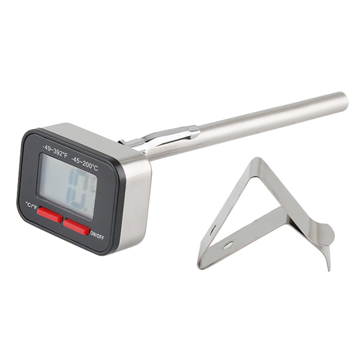 AUTSUPPL Indoor Outdoor Thermometer Digital Thermometer Lightweight Accurate Readings Home Commercial Use