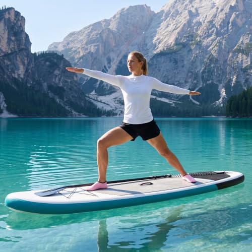 Image of JACKSHIBO Water Shoes for Women Men Quick-Dry Swim Shoes Beach Water Socks