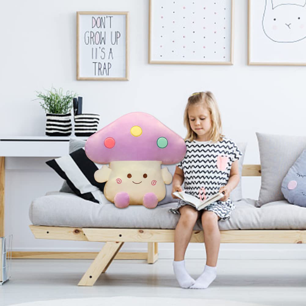 Plüsch Pilz Spielzeug – Niedliches Kuschelkissen Für Kinder