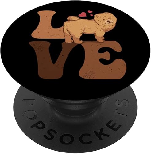 Chow Chow Dog LOVE PopSockets Standard PopGrip
