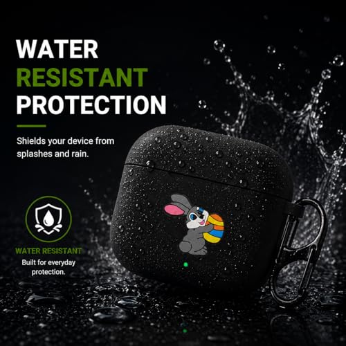 Image of Anvique Silicone Case for OnePlus Buds 4 Pro,Shockproof Protective Cover, Scratch Resistant, Lightweight, Precise Fit with Charging Access (Rabbit)