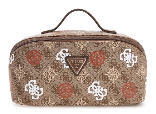 Trousse de maquillage GUESS Eliette l'accessoire luxe Latte et Ginger