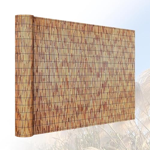 Cercado De Caña De Jardín Ecológico 30-180cm Hoch, Valla De Privacidad Vallas Cañizo Natural, Rollos De Valla De Bambú, For Pattrasero, Patio, Cribado De Caña De Jardín