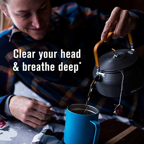 Image of Numi Organic Congest Away Tea, 48 Herbal Tea Bags, Caffeine Free