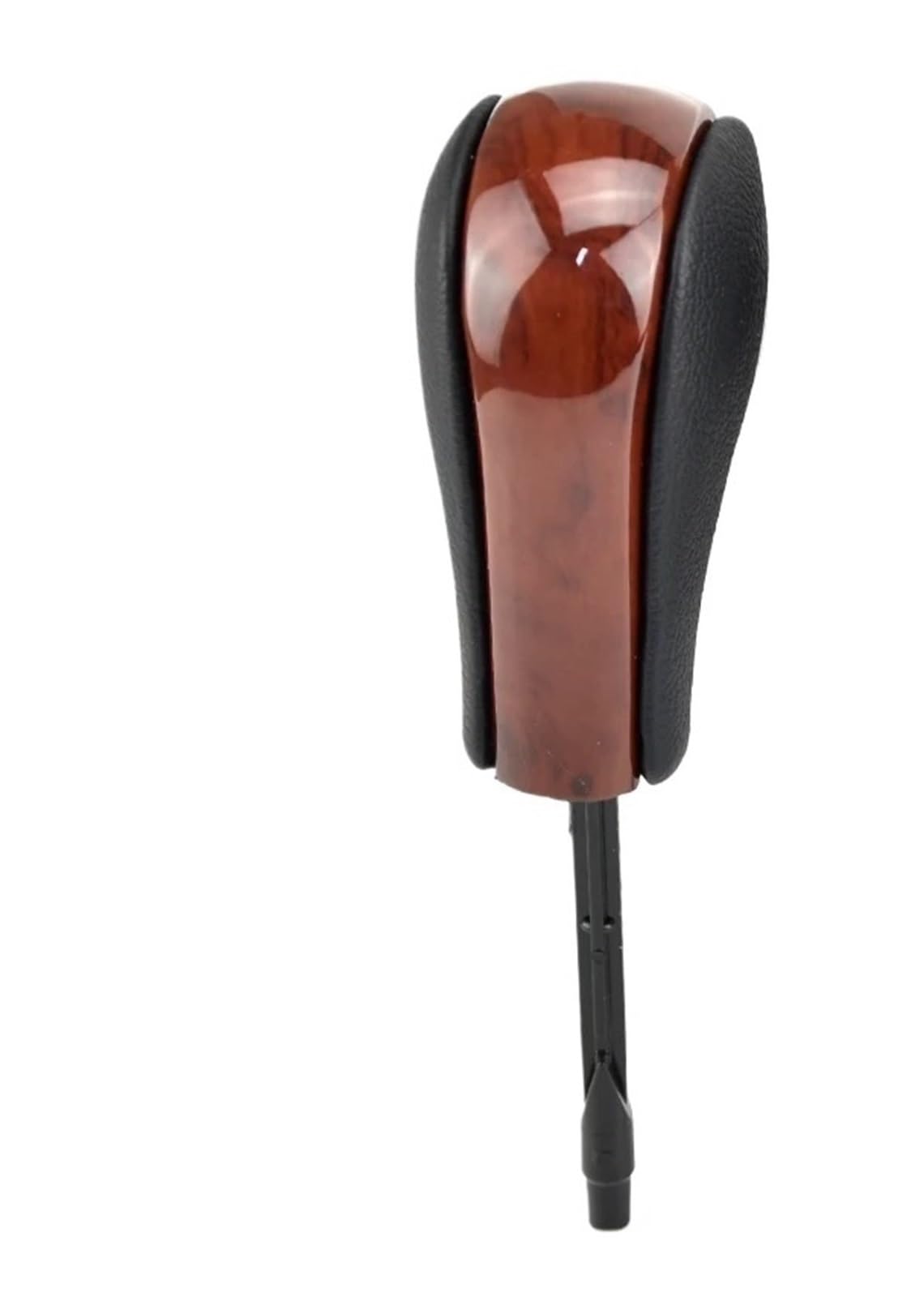 Grozzy Universal Shifter Handle Automatic AT Short Long Gear Stick Car Shift Knob for BMW E81 E82 E87 E90 E91 E92 E93 E36 E38 E39 E46 Z4 Z3 E53 E60(Wood-Long)