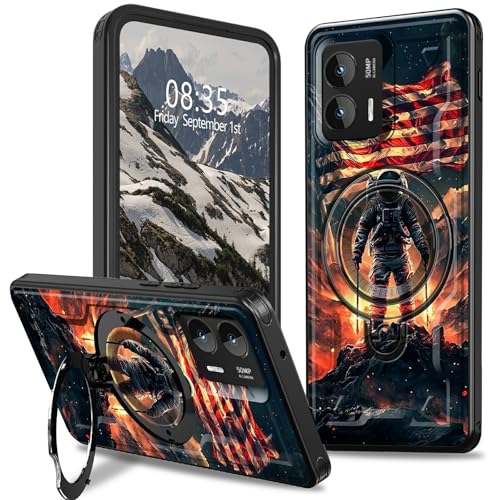 Coque Moto G Stylus 5G 2024 antichoc double couche fine avec béquille