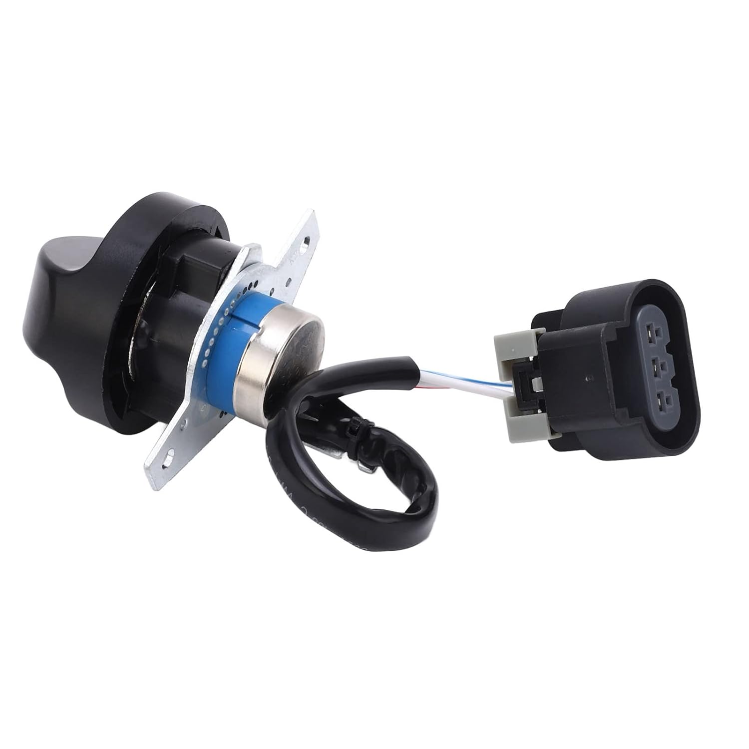 Standard Size Excavator Throttle Motor Knob Switch, Premium ABS Alloy Steel Material, Wear and Scratch Resistance, for XCMG XE60 XE75 XE135 XE150 Excavators (15 Gear)
