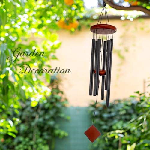 Small Wind Chimes for Outside, Wind Chimes Outdoor with 6 Tuned Tubes, Memorial WindChimes for Garden, Patio and Home - Image 5